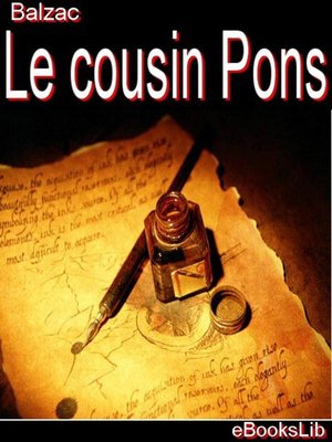 cover image of Le cousin Pons